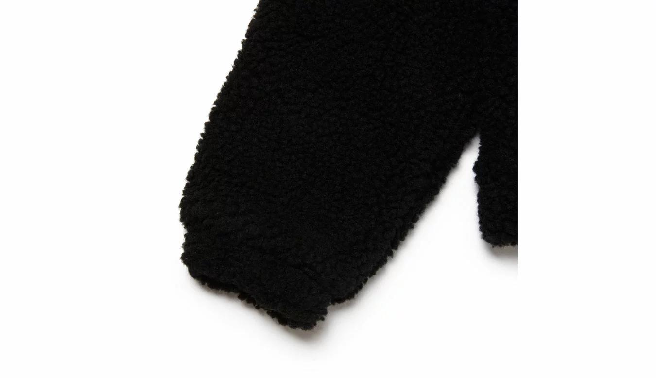 Vans On The Wall Mock Neck Jacket Noir / Black 5 Vans On The Wall Mock Neck Jacket Noir / Black – Image 5