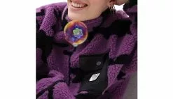 Vans X Ireneisgood Sherpa Jacket Violet / Purple -Sweat-shirts Femme boutique en ligne vn0007vm43f 2