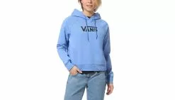 Vans Wm Flying V Boxy Hoodie Ultramarine Bleu / Blue -Sweat-shirts Femme boutique en ligne vn0a47tcult 2
