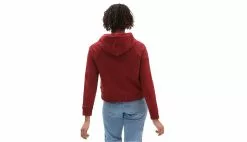 Vans WM Flying V Boxy Hoodie Bordeaux / Burgundy -Sweat-shirts Femme boutique en ligne vn0a4bg3zbs 1