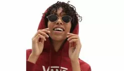 Vans WM Flying V Boxy Hoodie Bordeaux / Burgundy -Sweat-shirts Femme boutique en ligne vn0a4bg3zbs 2