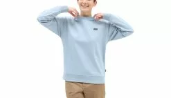 Vans WM Flying V BFF Sweater Bleu / Blue -Sweat-shirts Femme boutique en ligne vn0a5aq1bd23