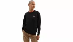 Vans WM Flying V BFF Sweater Noir / Black -Sweat-shirts Femme boutique en ligne vn0a5aq1blk 3