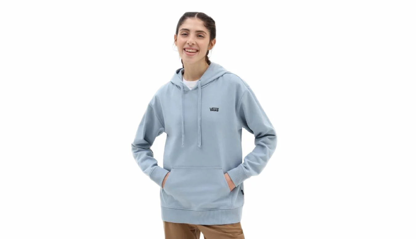 Vans WM Flying V BFF Hoodie Bleu / Blue 2 Vans WM Flying V BFF Hoodie Bleu / Blue – Image 2