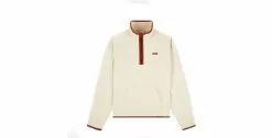 Vans WMNS Surf Supply Half Zip Sweatshirt Blanc / White