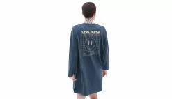 Vans Moottoo Long Sleeve Dress Bleu / Blue -Sweat-shirts Femme boutique en ligne vn0a7rn160q 4