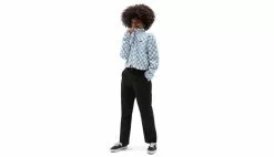 Vans Left Chest Print Half Zip Sweater Bleu / Blue -Sweat-shirts Femme boutique en ligne vn0a7yk4bd2 0