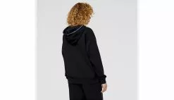 New Balance Essentials Fleece Hoodie W Noir / Black -Sweat-shirts Femme boutique en ligne wt23516bk 1